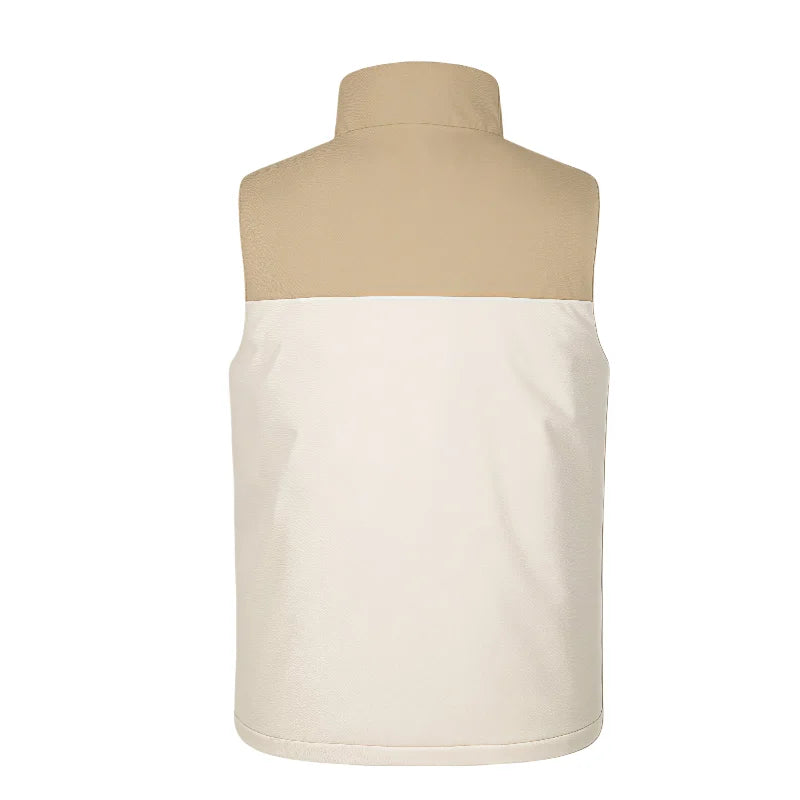 Fashionable Graphene Energy Couple Outdoor Vests in Ten Colors Breathable Waterproof Windproof Warm and Wear-Resistant