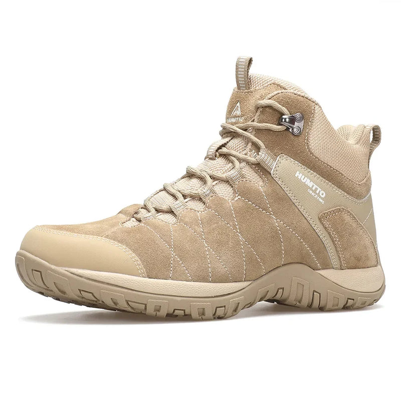 HUMTTO Hiking Men's Sports Shoes Anti-slip Military Boots Winter Trekking Shoes for Men 2023 Breathable Outdoor Work Sneakers