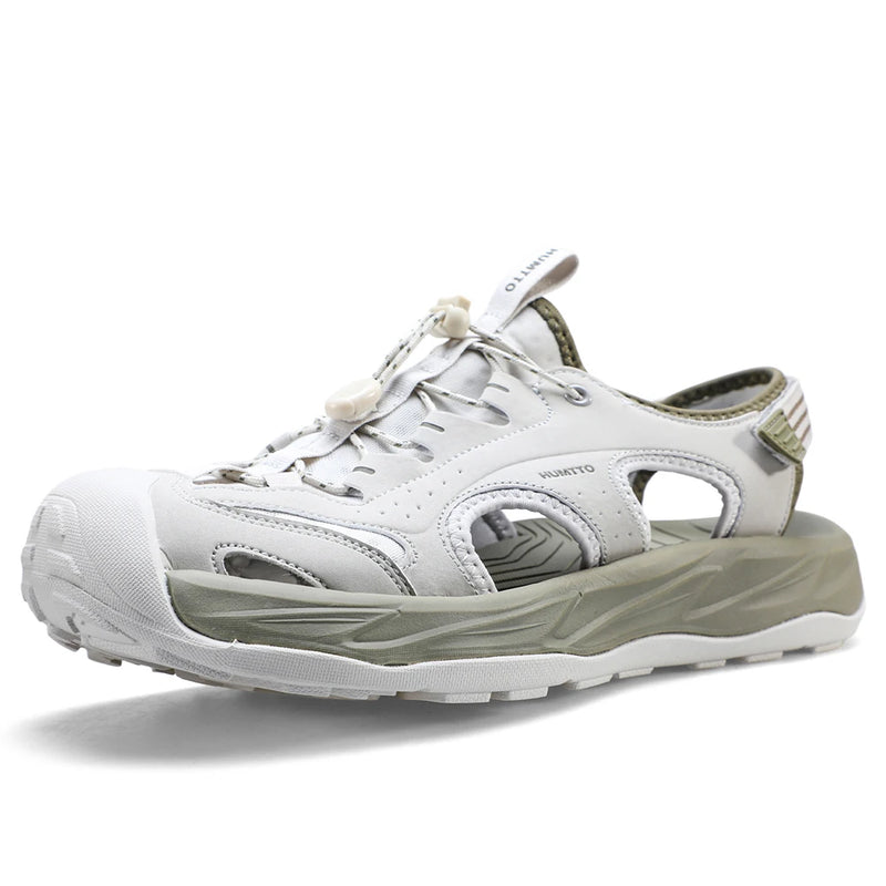 HUMTTO Summer Beach Shoe Hiking Camping Water Shoes for Mens Quick-dry Breathable Sneakers Fishing Aqua Sneaker Barefoot Sandals