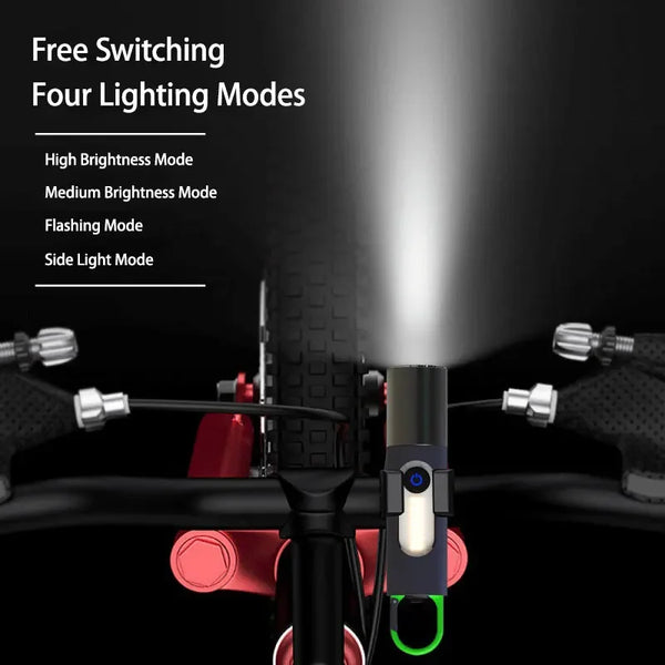 ពិល LED ពន្លឺខ្លាំង Zoom P50/ភ្លើងឡាស៊ែរពណ៌ស ពិលអាចសាកបានតាម USB ចង្កៀងបោះតង់ចល័តក្រៅផ្ទះជាមួយទំពក់