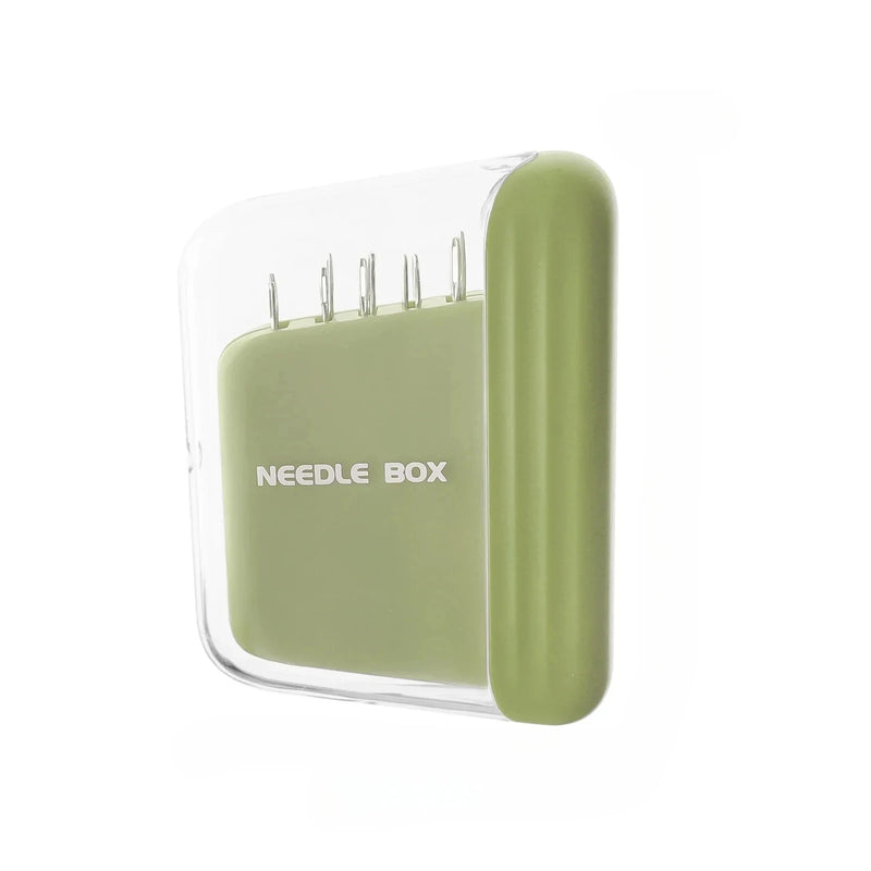 1pc Fashion Portable Magnetic Sewing Box Home High-end Quality Mending Tool Needle and Thread Storage Box Set.
