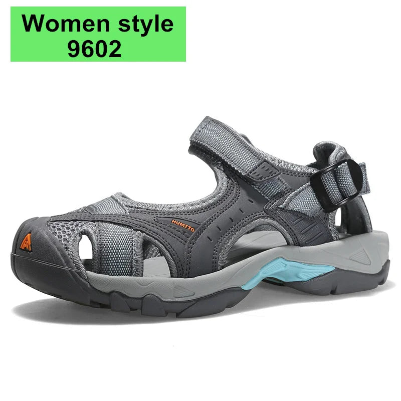 HUMTTO Summer Beach Shoes for Men Quick Dry Women Sandals Breathable Luxury Designer Sneakers Brand Outdoor Mens Womens Sandals