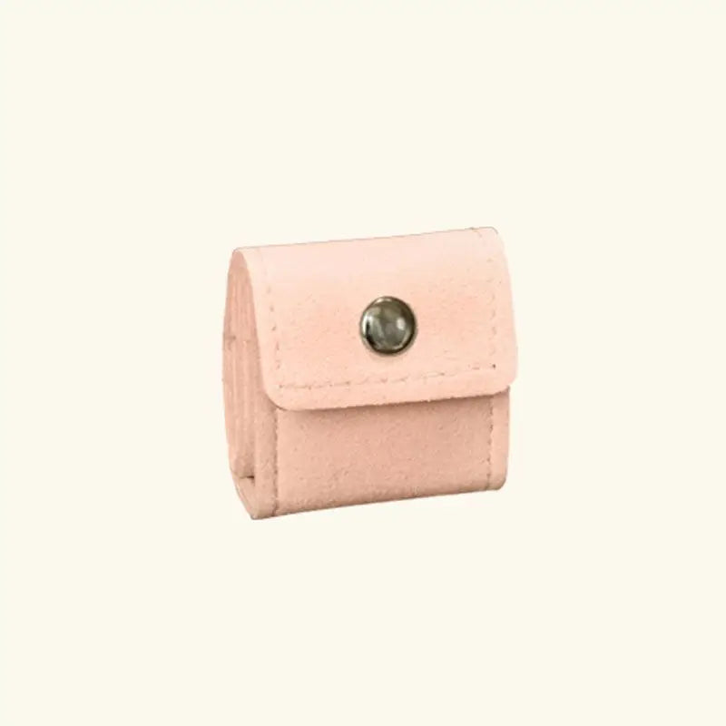 1pc Convenient Divided Jewelry Bag, Travel Classification Ear Stud Jewelry Bag, Jewelry Storage Box, Storage Bag.