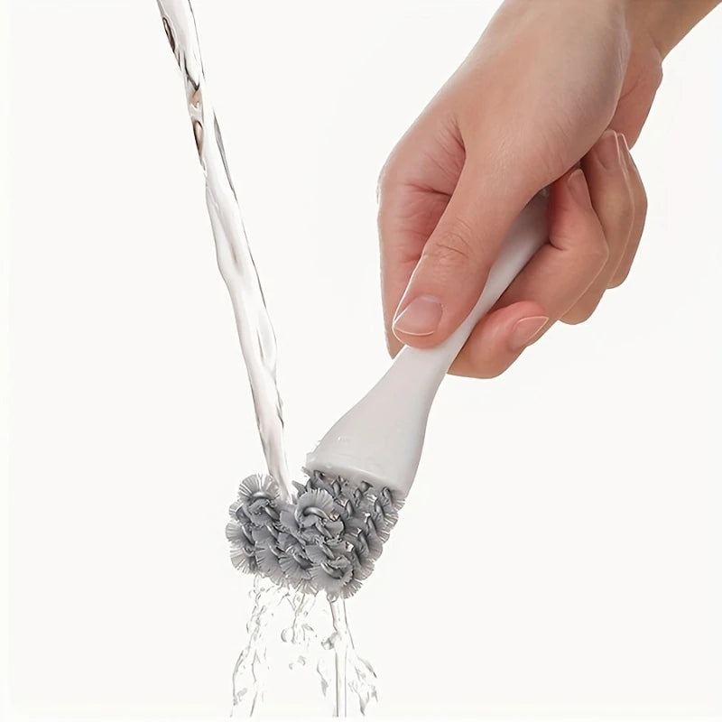 1/2/3PCS Multi-functional cleaning brush with handle, durable reusable plastic High hardness Corner cleaning tool Cleaning brush