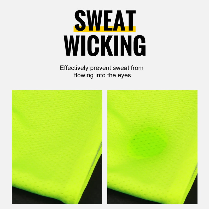 WRELS Sweatband Headbands Sports Moisture Absorbing Workout Headband Moisture Absorbing Workout Headband for Running Cycling