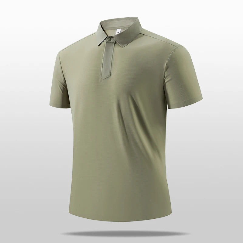 SBWL 2026 Summer New Light Fast Dry Elastic High Quality Outdoor Sports Golf Running Sports POLO Shirt Fashion Casual T-Shirt