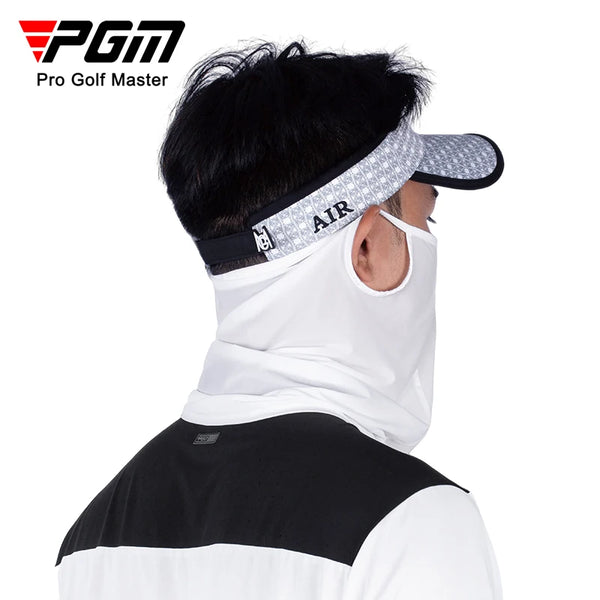 Men Golf Sun Protection Face Mask Outdoor Sun Shield for Face and Neck Breathable Mesh Sports Scarf WB006