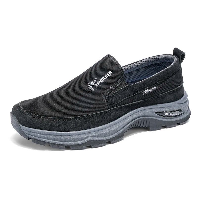 Mens Walking Shoes Lightweight Breathable Mesh Cushioned EVA Midsole Soft Comfortable Suitable Daily Walking Travel Sports Shoes