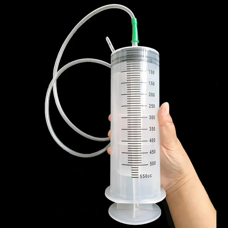 Large Wide Mouth Plastic Syringe Reusable Measuring Injector For Car Oil Extraction Glue Dispensing Pet Feeding Lab Enema Liquid