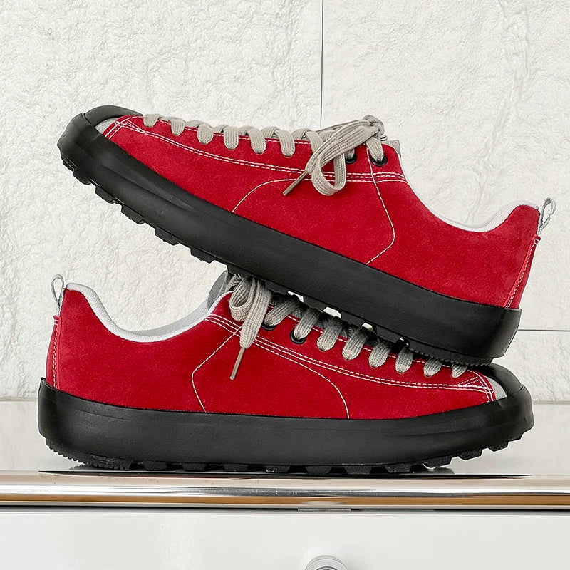 Mens Board Shoes Autumn New Low Cut Trend Street Casual Sneakers Lightweight Snug Outdoor Walking Flat Tennis Shoes for Men