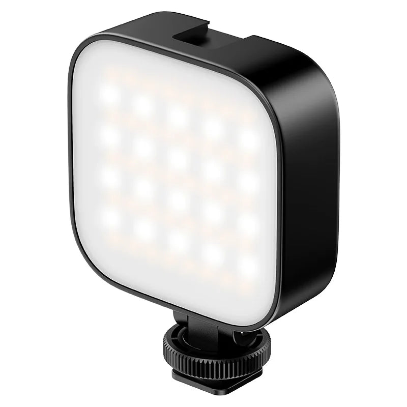 ភ្លើងវីដេអូ Ulanzi U60 ពណ៌ពេញ RGB 2500-9000K ពន្លឺពីរពណ៌អាចលៃតម្រូវបានសម្រាប់ការថតរូបបំពេញពន្លឺកាមេរ៉ាសម្រាប់ការផ្សាយផ្ទាល់ DSLR