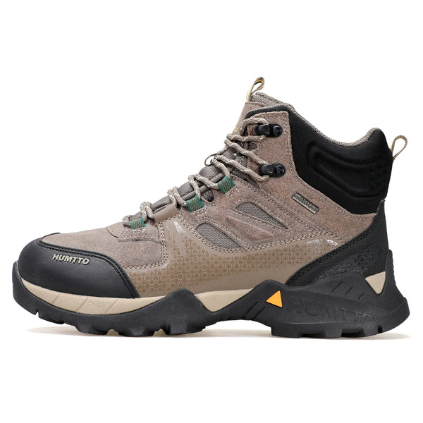 HUMTTO Waterproof Boots for Men Luxury Designer Outdoor Hiking Shoes Climbing Trekking Sneakers Leather Safety Mens Ankle Boots