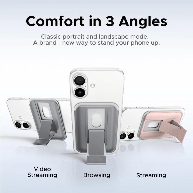 UGREEN Magnetic Card Bag Holder Card Wallet Phone Stand for Magsafe iPhone 16 15 14 13 12 Wallet Case Foldable Holder