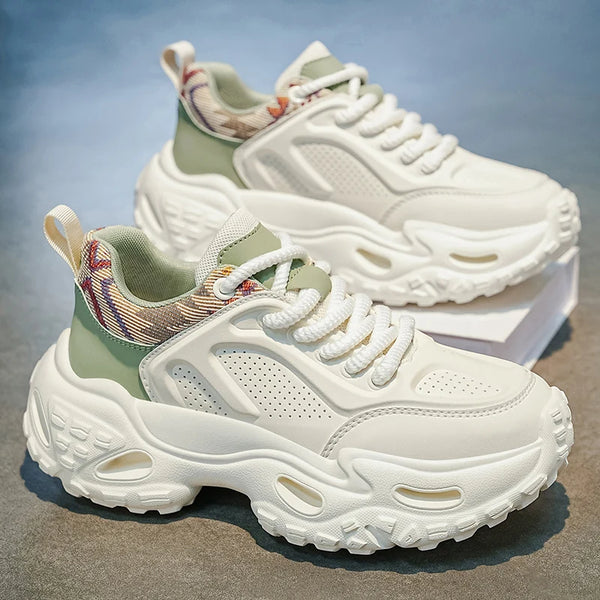 Chunky sneakers Men's high-quality casual tide shoes four seasons breathable light fashion soft-sole outdoor sports running shoe