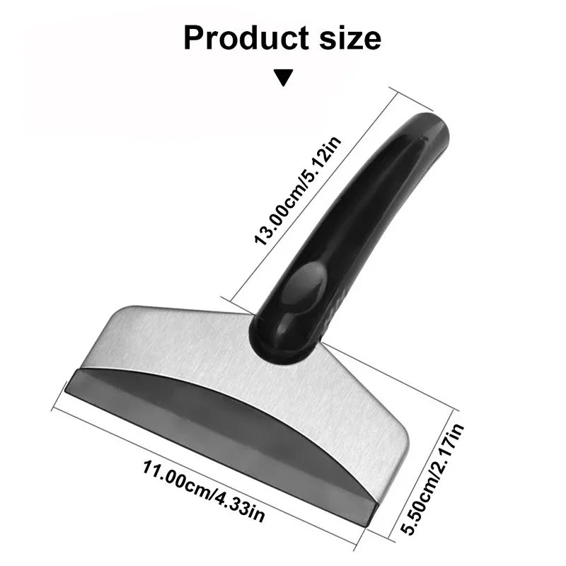 SEAMETAL 1/2pcs Car Snow Shovel Multifunctional Windshield Defrosting Ice Scraper Tool Glass Snow Remover Winter Car Accessories