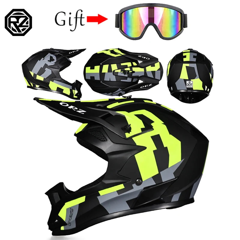 New Arrivals Motorcycle Helmet Motocross Cascos Para Moto Off Road Motocycle Abs Man&Woman Dot