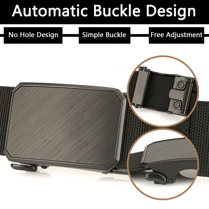TUSHI New Tactical Outdoor Belt for Men and Women Alloy Buckle Quick Release Elastic Belt Casual Belt Jean Waistband Accessories