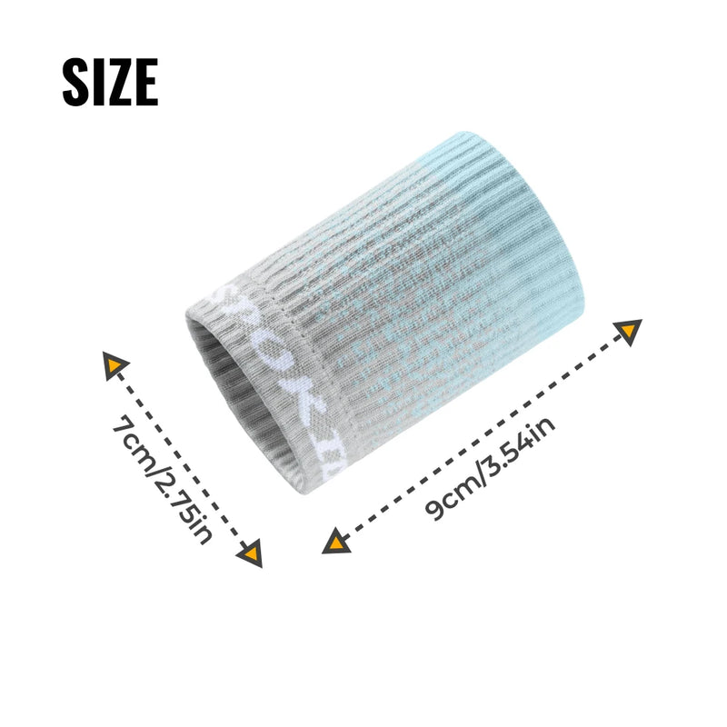 WRELS Wrist Guard Breathable Wristband High Elastic Compression Sweatband Boys Girls Running Tennis Outdoor Sports Wrist Support