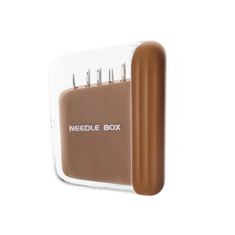 1pc Fashion Portable Magnetic Sewing Box Home High-end Quality Mending Tool Needle and Thread Storage Box Set.
