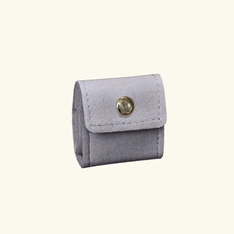 1pc Convenient Divided Jewelry Bag, Travel Classification Ear Stud Jewelry Bag, Jewelry Storage Box, Storage Bag.