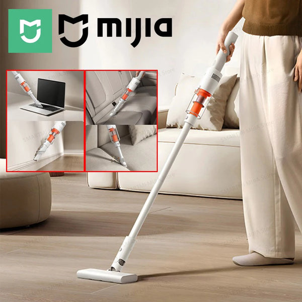 NEW MIJIA Wireless Lightweight Vacuum Cleaner,Wireless 22,000Pa,Washable Accessories,Type-C 40min Run,2 Modes, CN Version