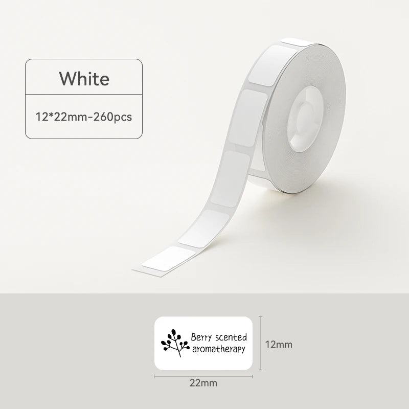 Niimbot Waterproof Anti-Oil Printing Label Paper Scratch-Resistant Tape Sticker for D11 D110 D101 H1S Mini Thermal Label Printer