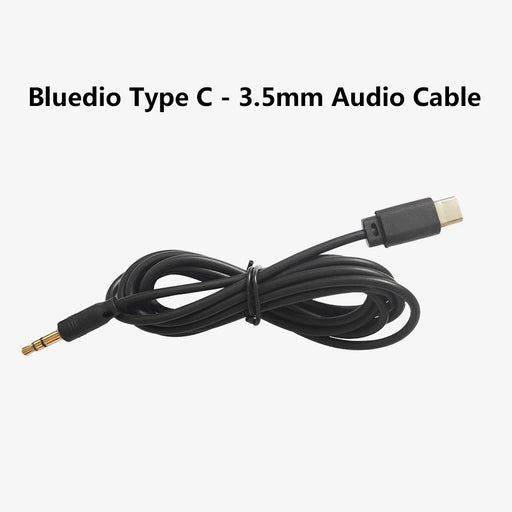 Bluedio 1.5M Standard Audio cable Type-c to 3.5mm for Bluedio headphone T7 T7+ H2 BT5 T6S T6 T5S T5 V2 TM TMS Original New Wire