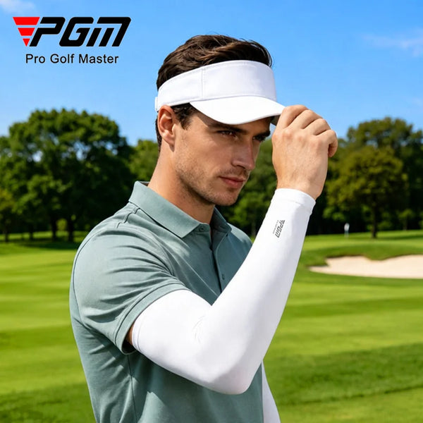 PGM Golf Sleeves for Men, Summer Sunscreen, Ice Cool, Breathable, Outdoor Cycling Sunscreen, Ice Sleeves XT011