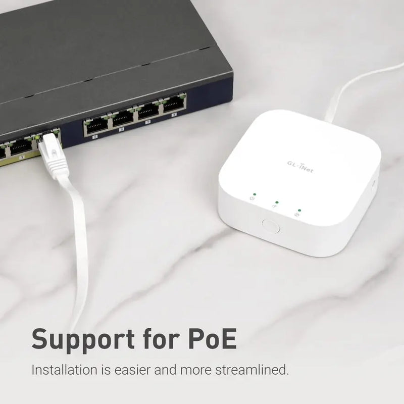 GL-S20 IoT Gateway | រ៉ោតទ័រព្រំដែនខ្សែស្រឡាយ