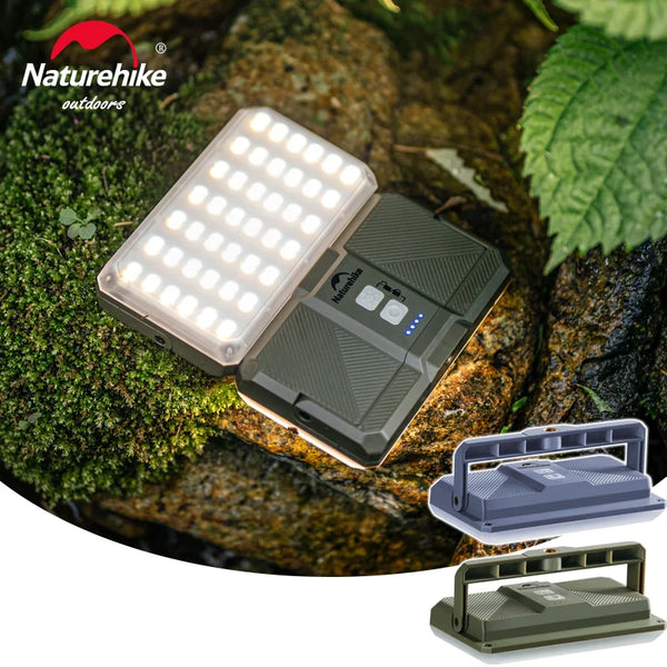 Naturehike Star-Curtain Hiking Flat Light ‌Continuous Dimming Mini Lamp Sling Ultralight Pocket Easy-Carry Chargeable Equipment