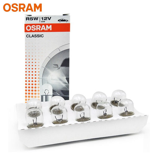 OSRAM Original R5W Car Signal Bulb Standard Interior License Plate Door Light OEM Auto Lamp 12V 5W 5007 Wholesale 10 Pieces