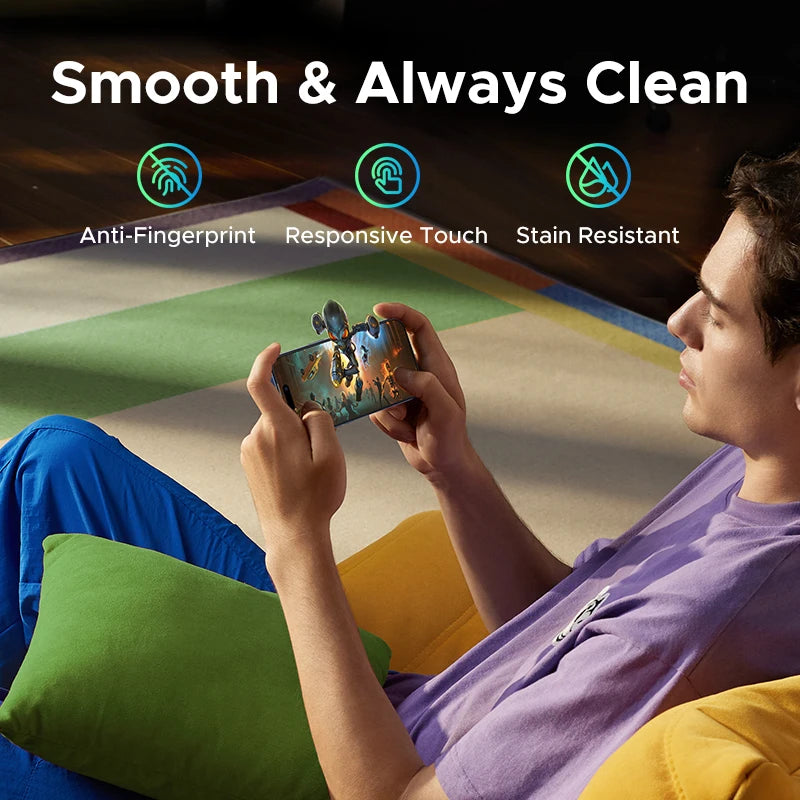 UGREEN 2pcs for iPhone 17 Pro Max Screen Protector for iPhone 17 Air Tempered Glass for iPhone Glass 3D Films