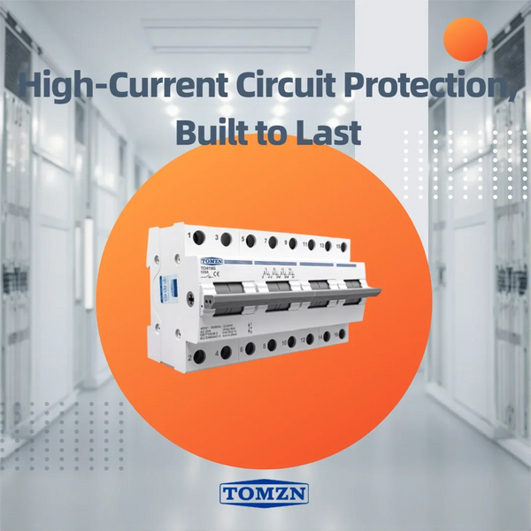 TOMZN TO219G MTS Manual Transfer Switch 1P2P3P4P 400V AC 125A High-Current Dual Power Changeover Switch Isolat Circuit Breaker