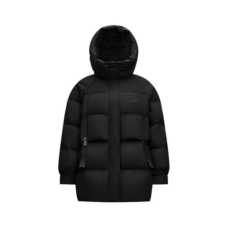 Semir Women Down Jacket 90 Percent Down Fill Mid Length Urban Casual Style Puffer Shape 2026 Winter Outdoor Layer