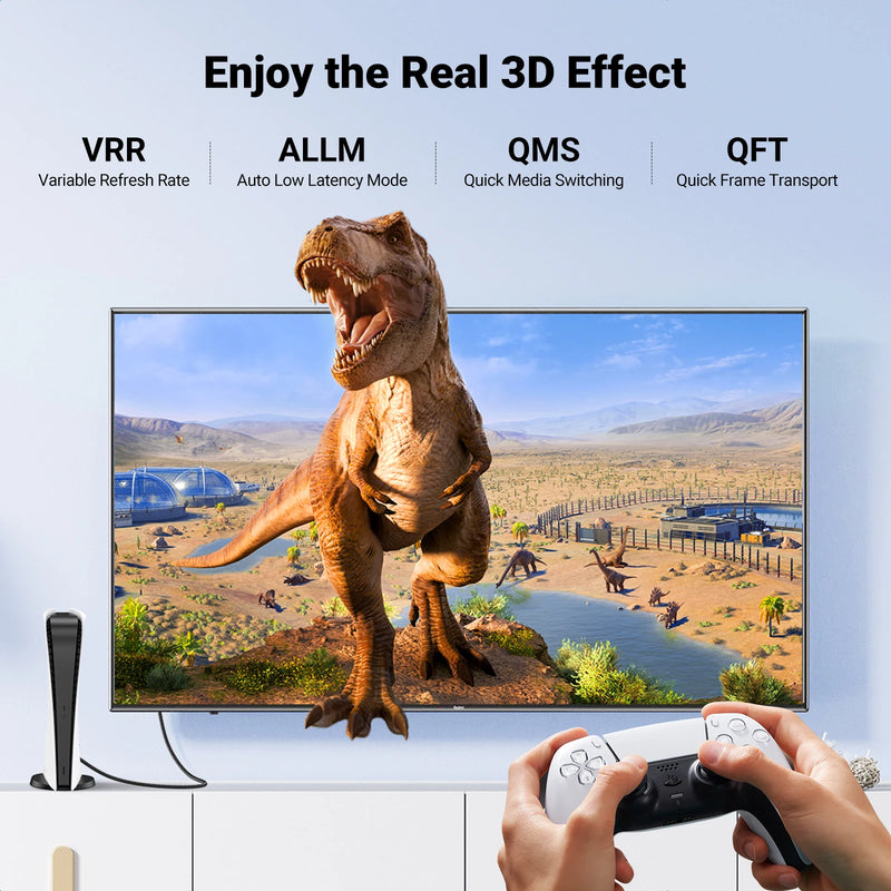 UGREEN HDMI-Compatible Extender 8K/60Hz Extension Cable For MacBook Pro 2021 PS5 Xbox Series X TV HD Cable Ultra High Speed Cord