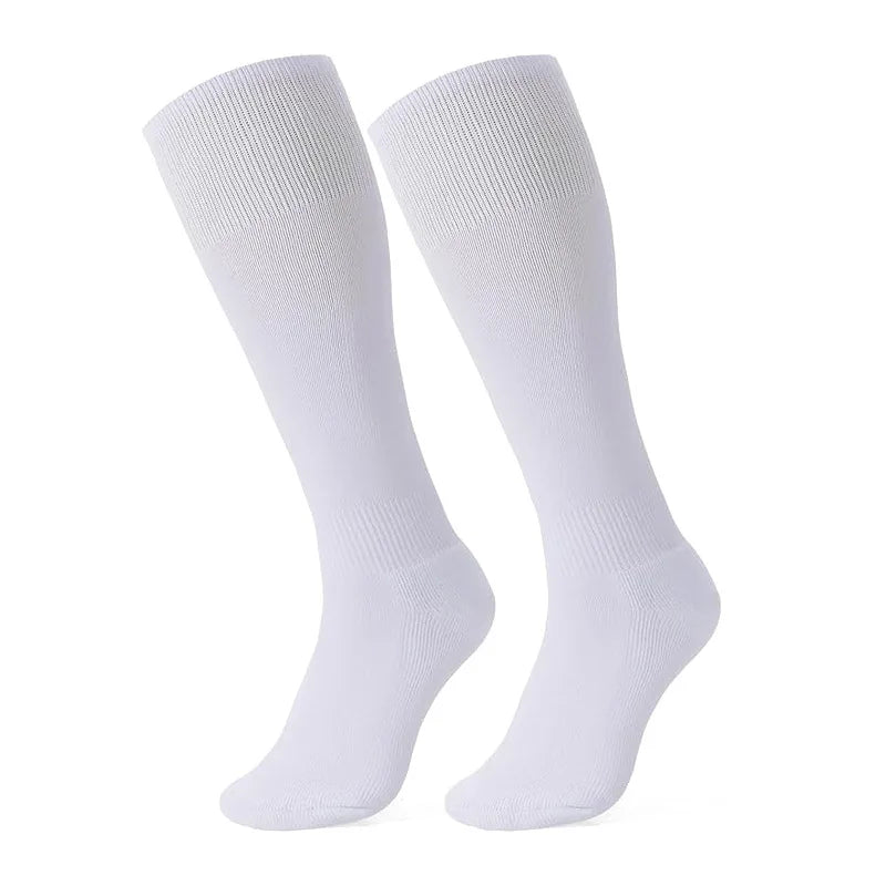 WRELS 1/2/3 Pairs Baseball Socks Moisture Wicking Athletic Socks Knee High Youth Adult Arch Support Softball Compression Socks