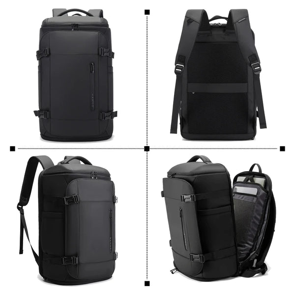 BANGE Carry On Backpack Cabin Bag Travel Backpack for Men Shoes Handle Luggage Leisure Laptop Backpack mochila para viaje cabina