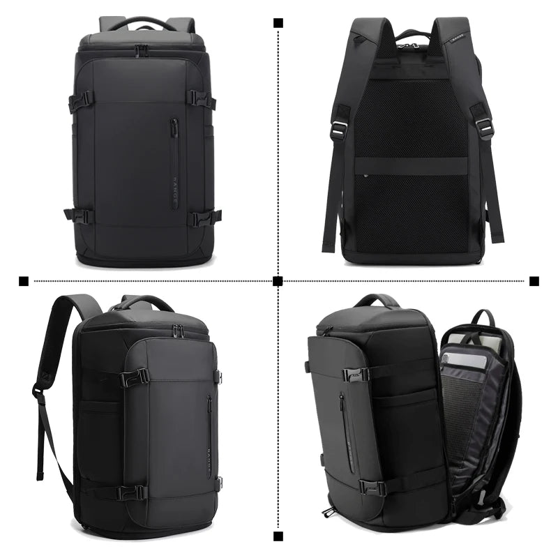 BANGE Carry On Backpack Cabin Bag Travel Backpack for Men Shoes Handle Luggage Leisure Laptop Backpack mochila para viaje cabina