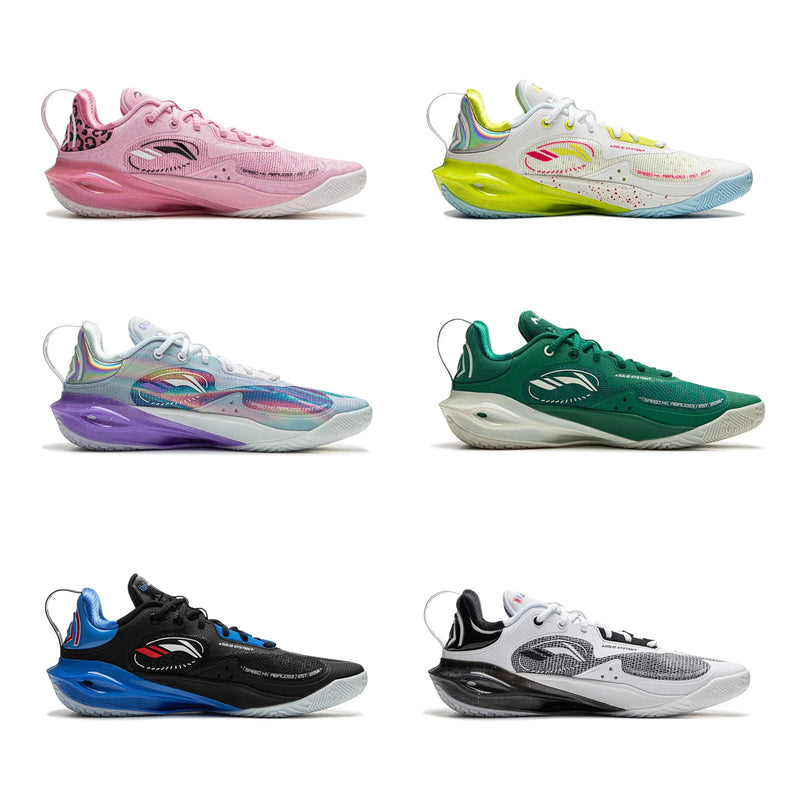 Li-Ning Men's SPEED XI Professional Basketball Shoes BOOM Cushion Stable Sneakers LiNing Sports Shoes ABAU053