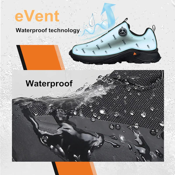 HUMTTO Waterproof Hiking Shoes Luxury Designer Sneakers for Men Breathable Trekking Men's Sports Shoes Outdoor Trainers Boots