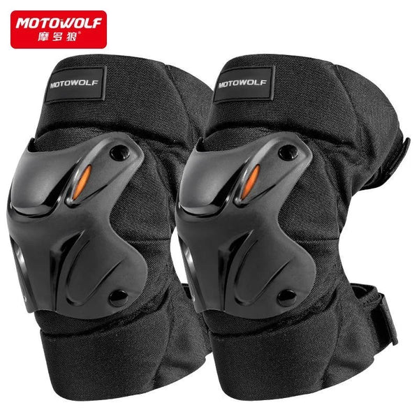 ឈុតការពារកែងដៃម៉ូតូ Four Seasons Motowolf ឈុតការពារជង្គង់ម៉ូតូ ការពារសុវត្ថិភាពពេលប្រណាំង ប្រឆាំងនឹងការធ្លាក់