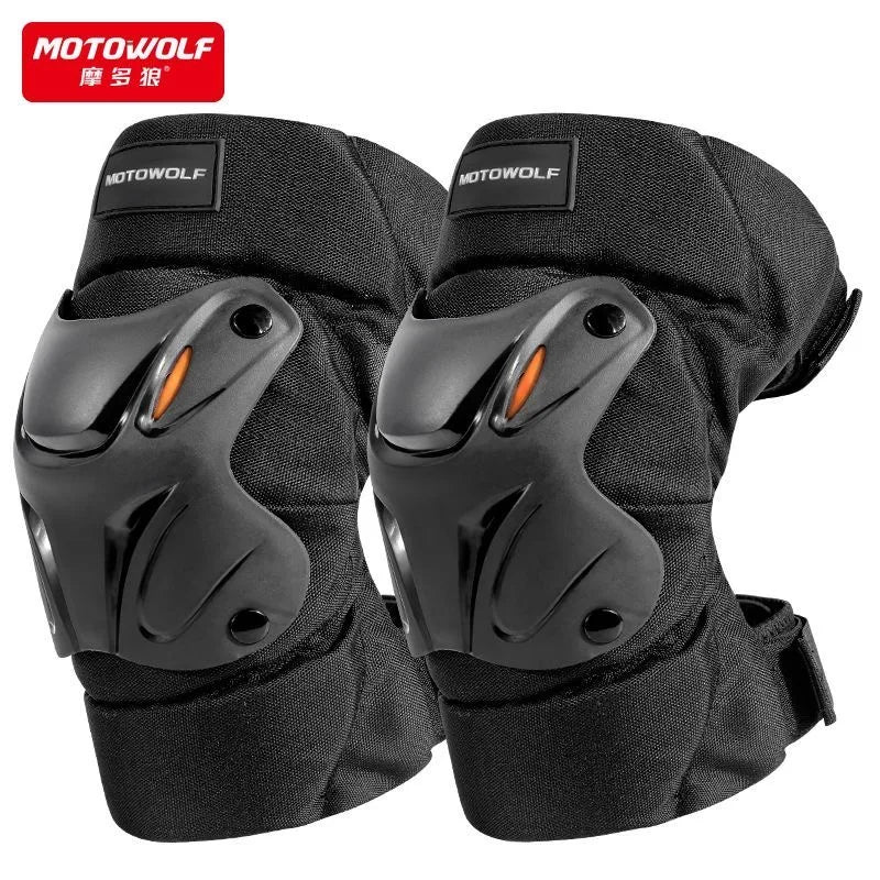 ឈុតការពារកែងដៃម៉ូតូ Four Seasons Motowolf ឈុតការពារជង្គង់ម៉ូតូ ការពារសុវត្ថិភាពពេលប្រណាំង ប្រឆាំងនឹងការធ្លាក់