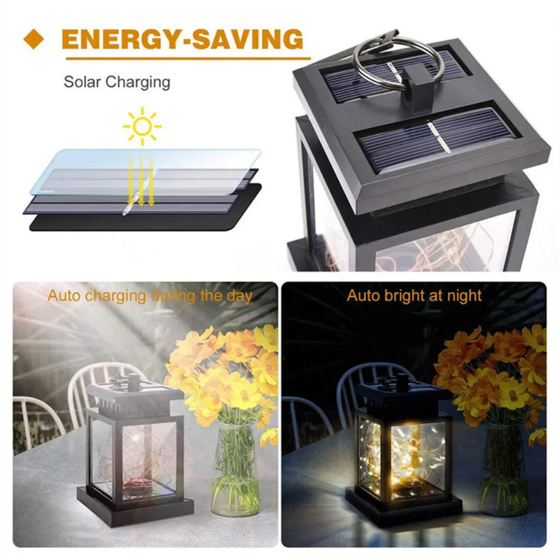 ភ្លើងសូឡា ភ្លើងខ្សែ LED ក្រៅផ្ទះ ចង្កៀងការពារទឹក ចង្កៀងព្យួរសួនច្បារ ភ្លើងតុបតែងទេសភាពក្រៅផ្ទះ ភ្លើងសួនច្បារ យានដ្ឋាន ទីធ្លាផ្ទះ