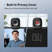 AnkerWork C310 Webcam 4K Webcam 12 Megapixel AI Auto Focus AI Framing AI Noise Canceling Mic Built-in Privacy Cover