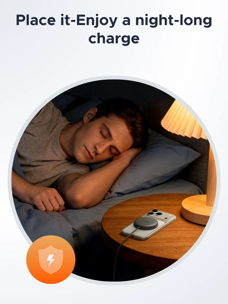 UGREEN Qi2 15W Magnetic Wireless Charger For iPhone 16 15 Pro Max Magnet Induction Charger Wireless Fast Charging Pad
