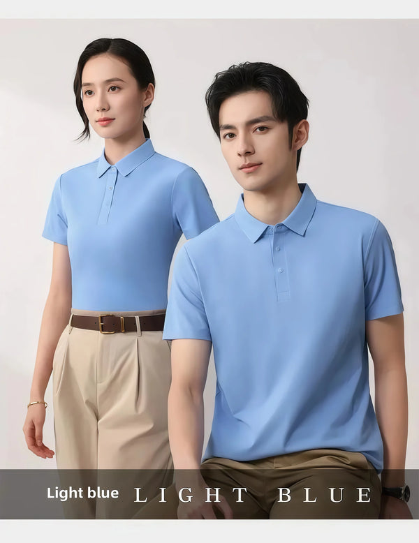 2026 Spring Summer New model Solona cotton polo shirt for corporate work attire with  team logo and patterned design