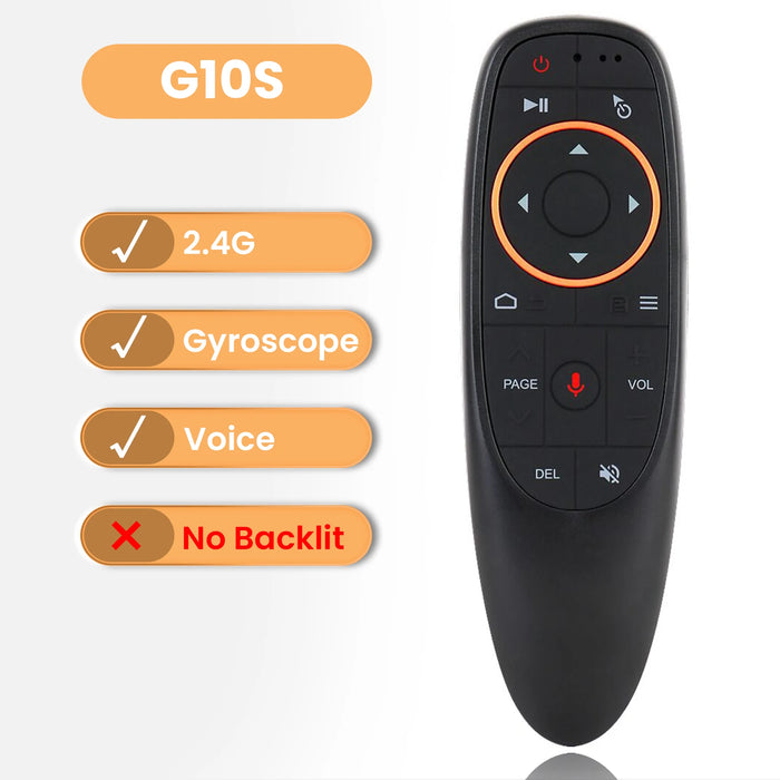 Voice assistant Air Mouse Remote 2.4Ghz Mini Wireless Android TV Control & Learning Microphone for Computer PC Android TV G10S CHINA
