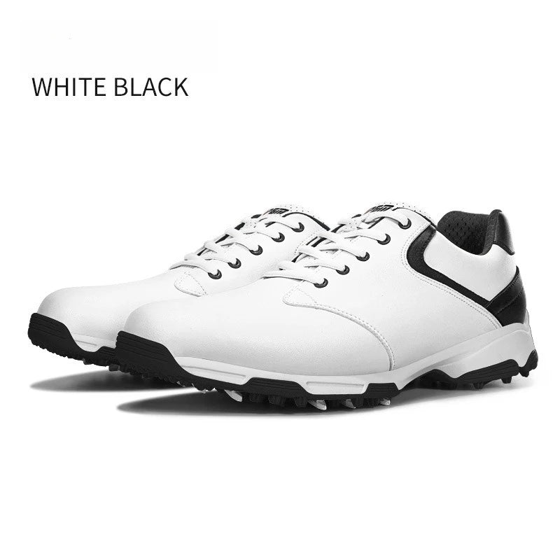 PGM Men's Golf Shoes with Anti Slip Studs and Waterproof Sports Shoes XZ051