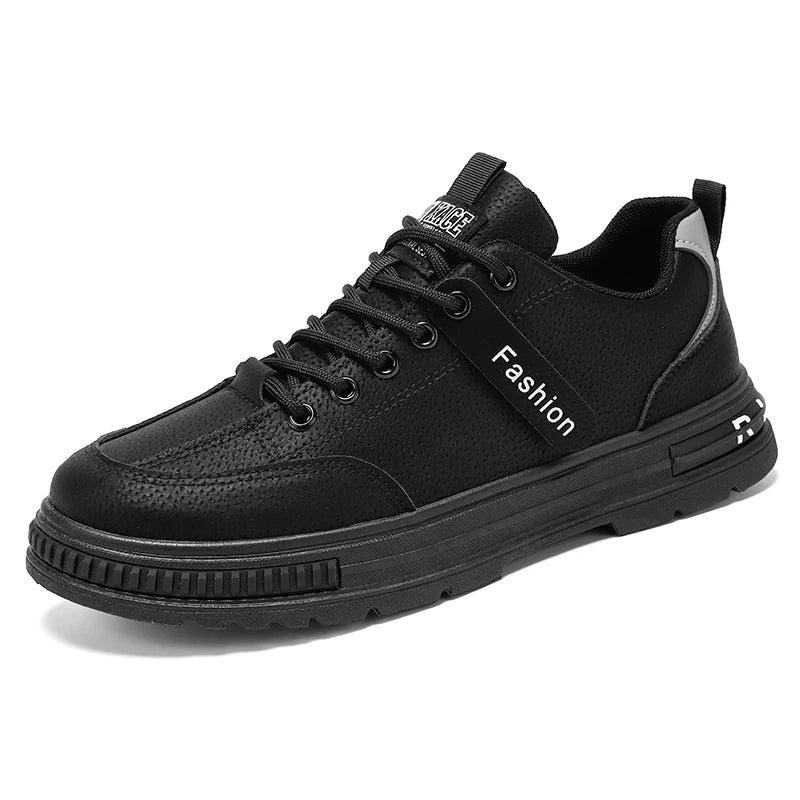 Men's casual shoes four seasons new soft-sole non-slip outdoor work shoes flat shoes fashion comfort youth Joker walking shoes