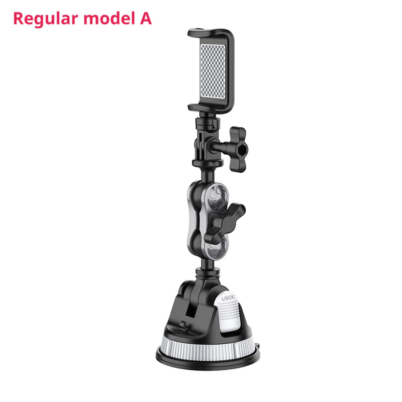 SEAMETAL Suction Cup Car Phone Shooting Stand Magic Arm Car Dashboard Windshield Phone Mount GPS Holder for Car Accessories